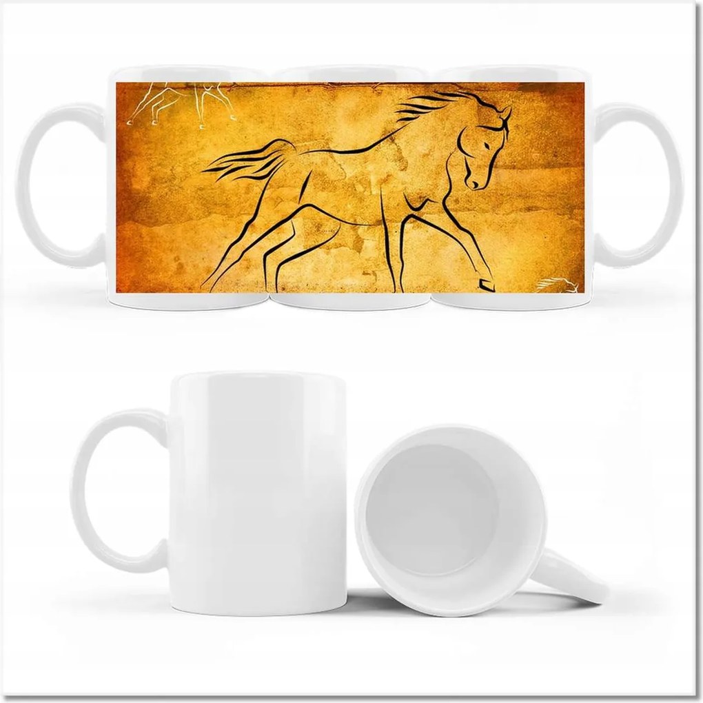 Fotó bögre Galoppozó ló