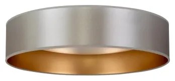 Duolla - LED Mennyezeti lámpa ROLLER LED/24W/230V átm. 45 cm ezüst/arany