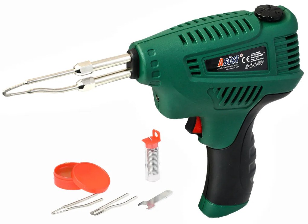 Forrasztópisztoly ASIST AE6P20DN, 200 W