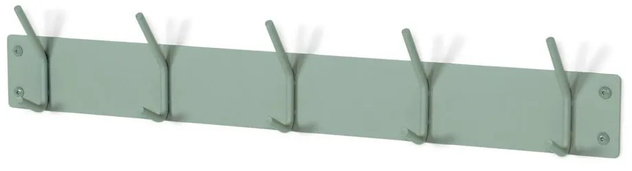 Zöld-szürke fém fali fogas Fusion – Spinder Design