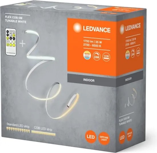Ledvance - LED Dimmelhető szalag FLEX COB 5m LED/35W/230V 2700-6500K + távirányító