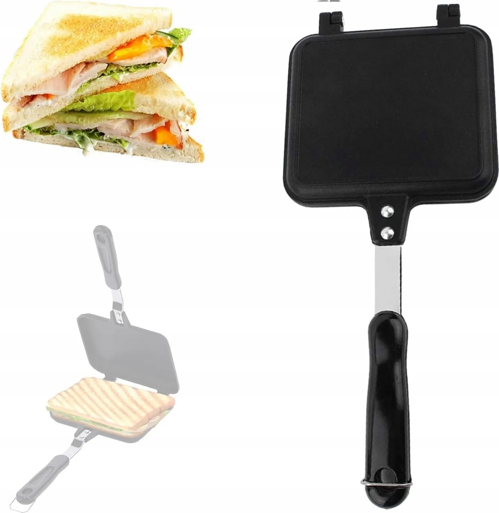 Kétoldalas Reggeliző Pirítós Fa Nyéllel – Gáztűzhelyhez