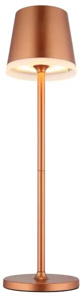 Globo 36637RM - LED Napelemes lámpa LED/0,6W/3V 3000K IP44 réz