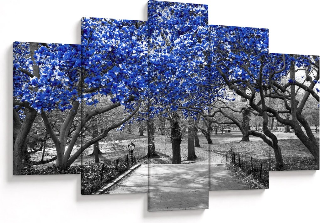 Kép - Kék fák, Central Park, New York (150x105 cm)