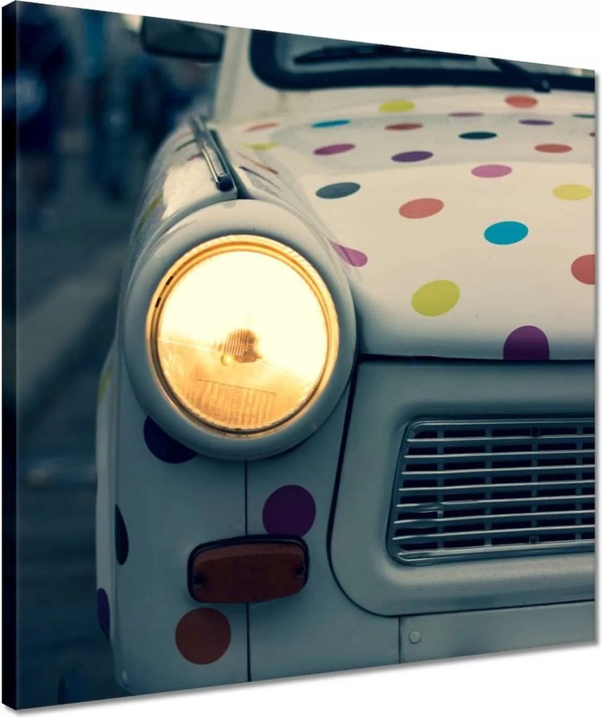 Vászonkép 40x40 Trabant Autó Klasszikus
