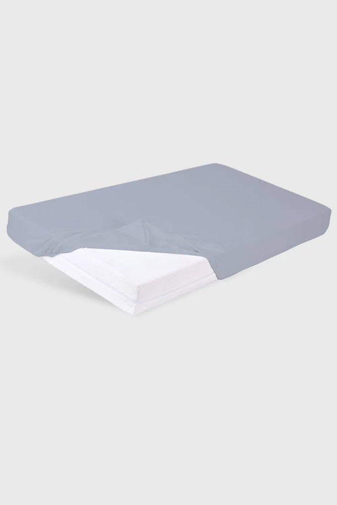 Bambus gumis lepedő gyerekágyba, szürke