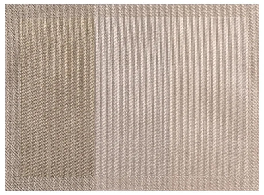 Jacquard szürkésbarna tányéralátét, 45 x 33 cm - Tiseco Home Studio