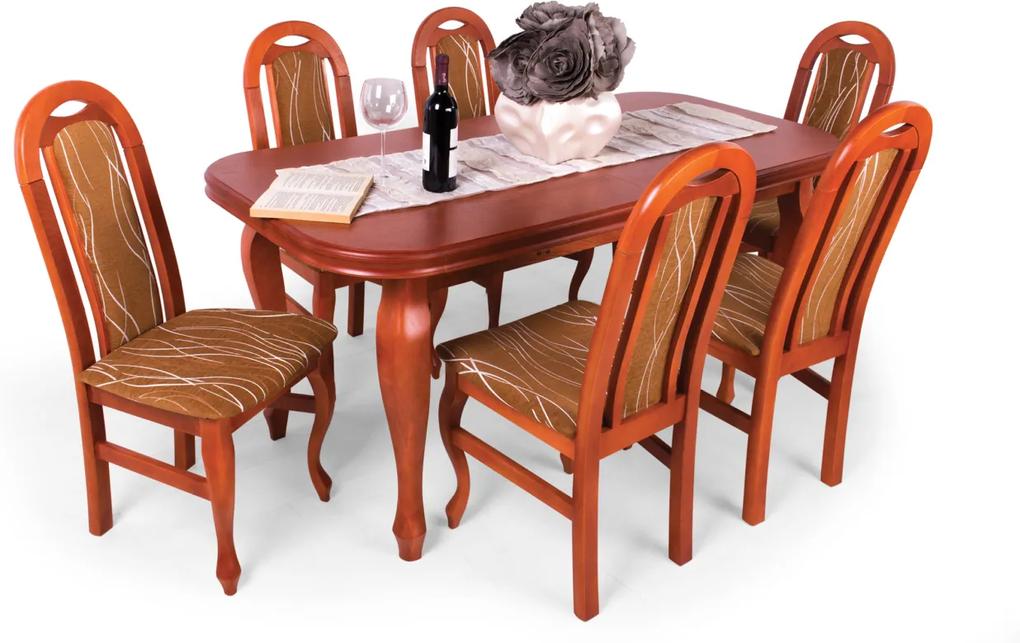 Nevada asztal Nevada székekkel |  6 személyes étkezőgarnitúra
