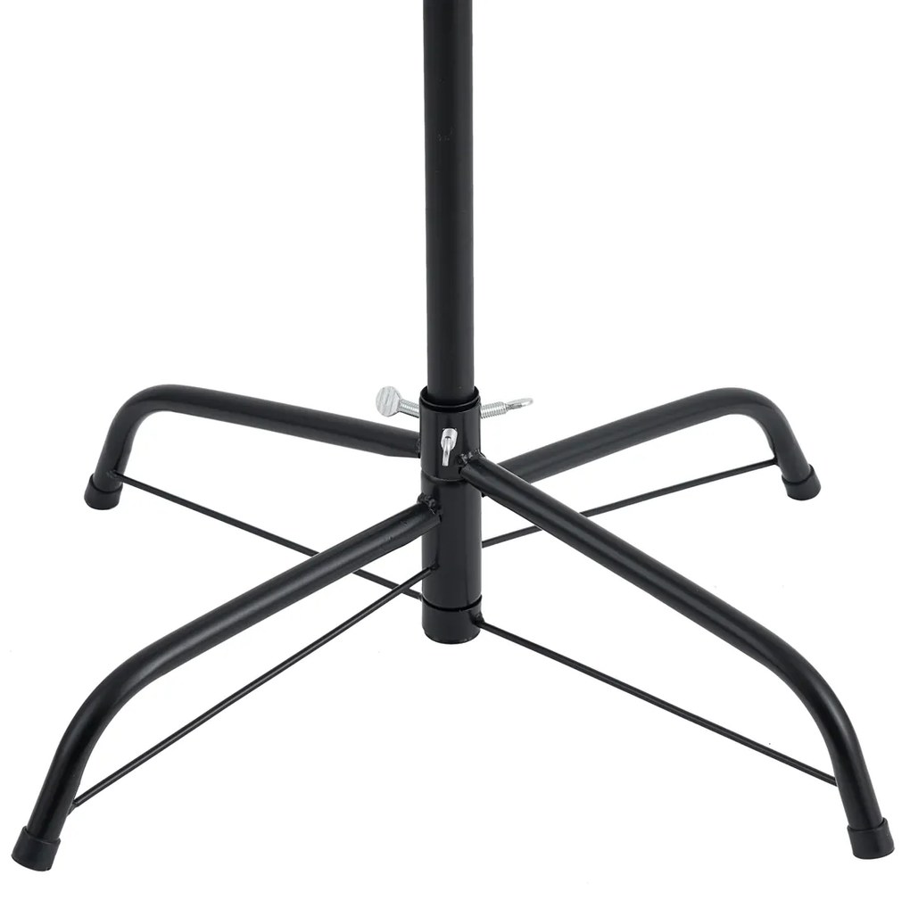 Karácsonyfa fekete 200 cm LED-del, IP44 - Vixen