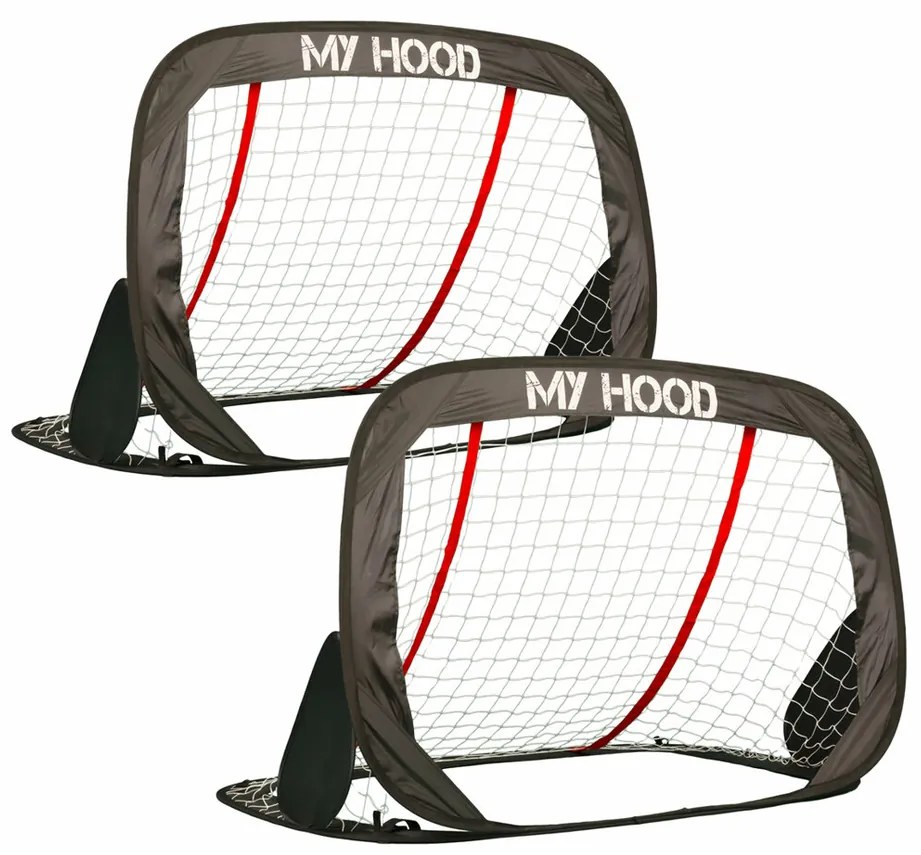 My Hood 302000 Pop-Up futballkapu szett, 2 db, 120x 80 x 80 cm