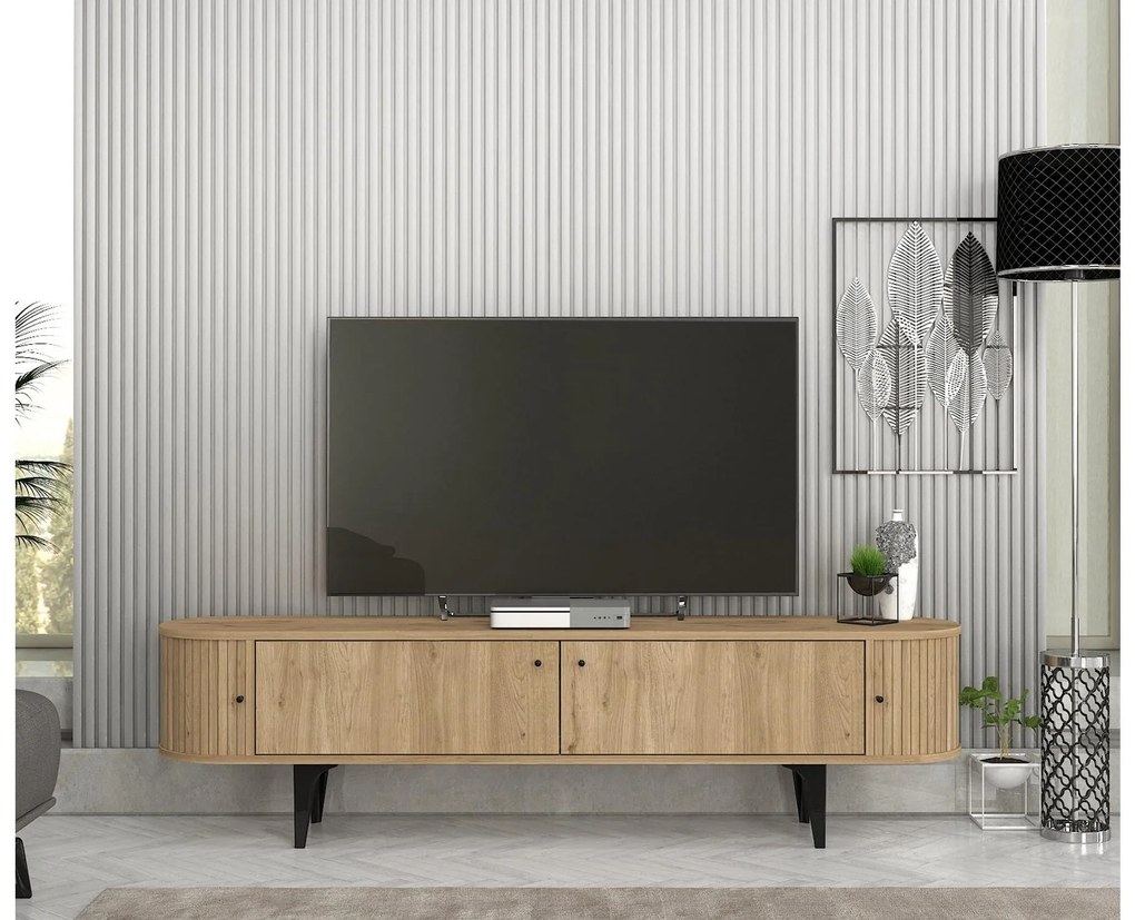 TV asztal/szekrény Sirio TV (tölgy). 1108177