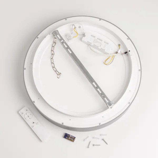 Brilagi - LED dimmelhető mennyezeti lámpa LED/40W/230V 3000-6500K szürke + távirányító