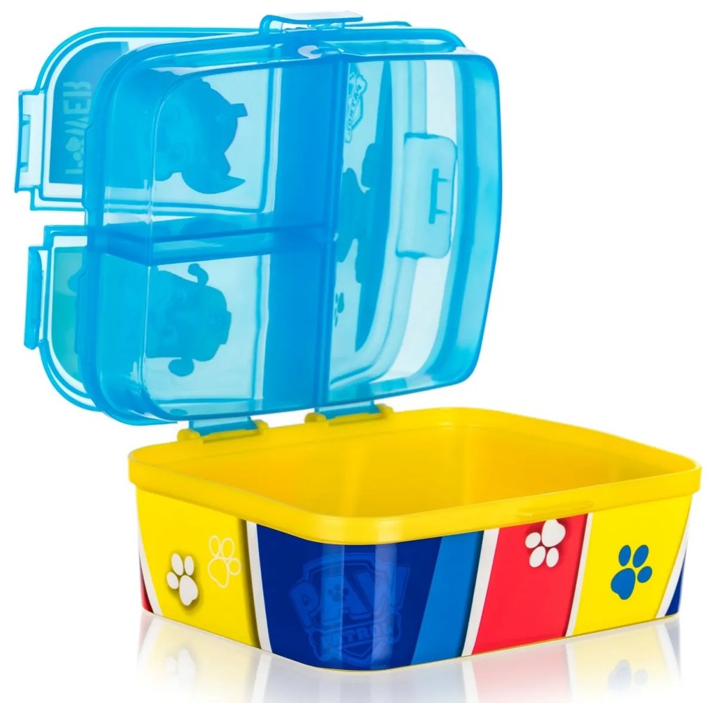 Vetro-plus Box snackdoboz, osztott PATROLA 17,5 x13 cm