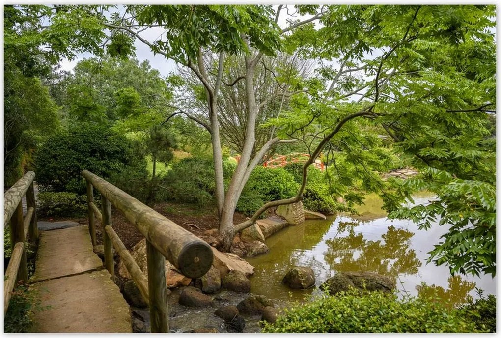 Poszterek 120x80 Japán kert Japán