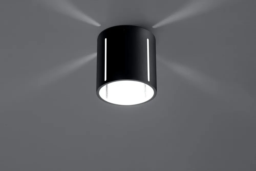 SOLLUX SL-0356 INEZ Hengeres Mennyezeti Lámpa Fekete G9 IP20