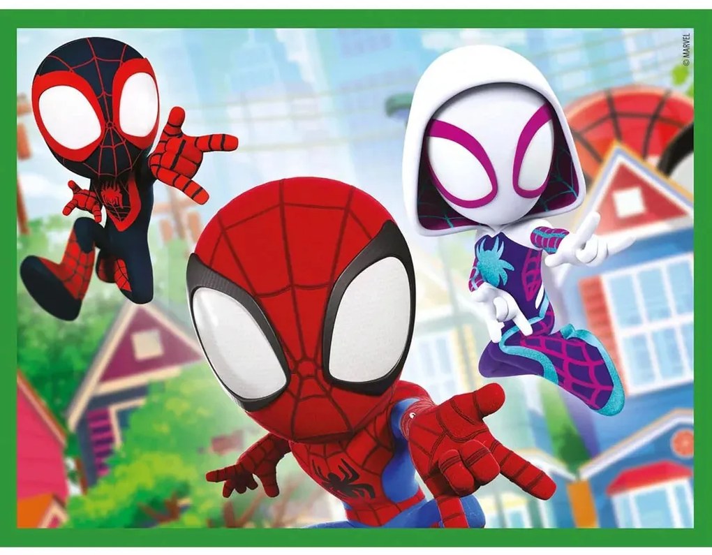Pókember Spidey mesekocka 12 db-os Clementoni