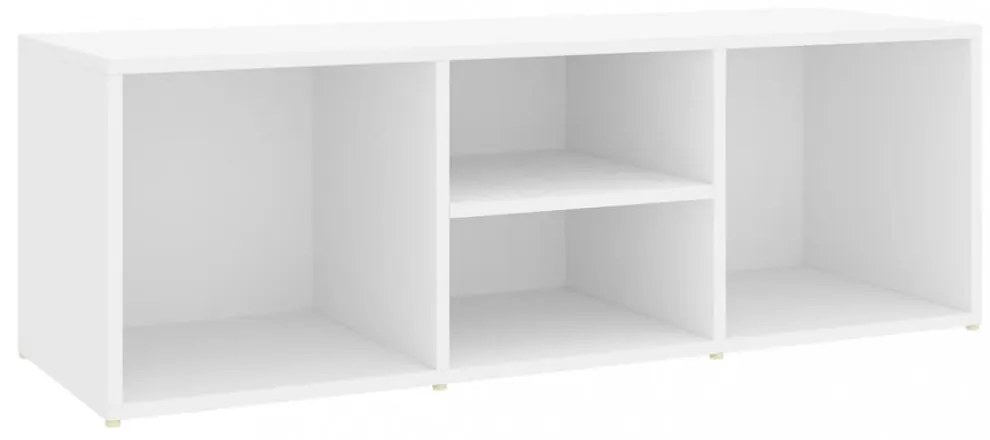 vidaXL fehér szerelt fa cipőtároló pad 105 x 35 x 35 cm