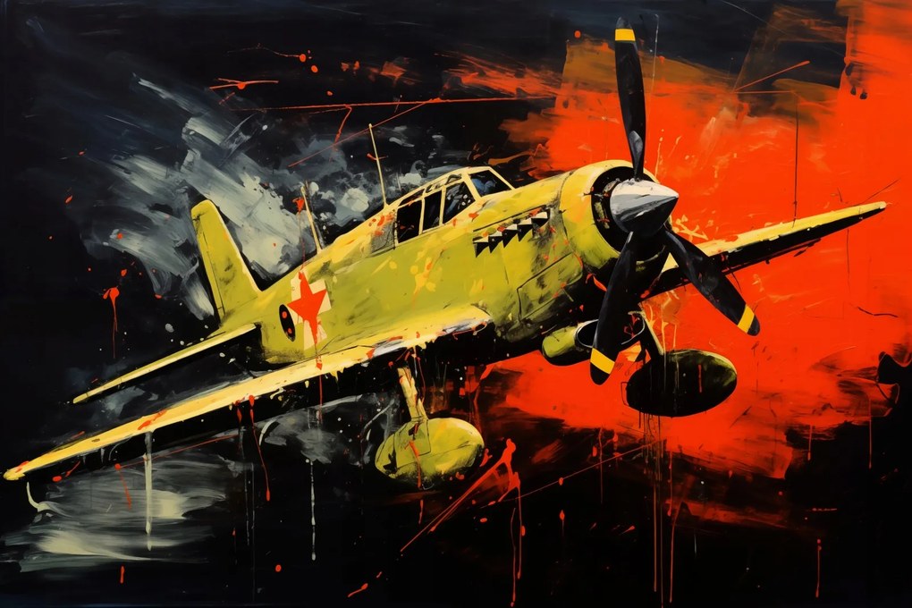 Poszter 60x40cm Színes átjáró