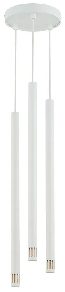 Csillár zsinóron STALACTITE LASER 3xG9/3W/230V fehér