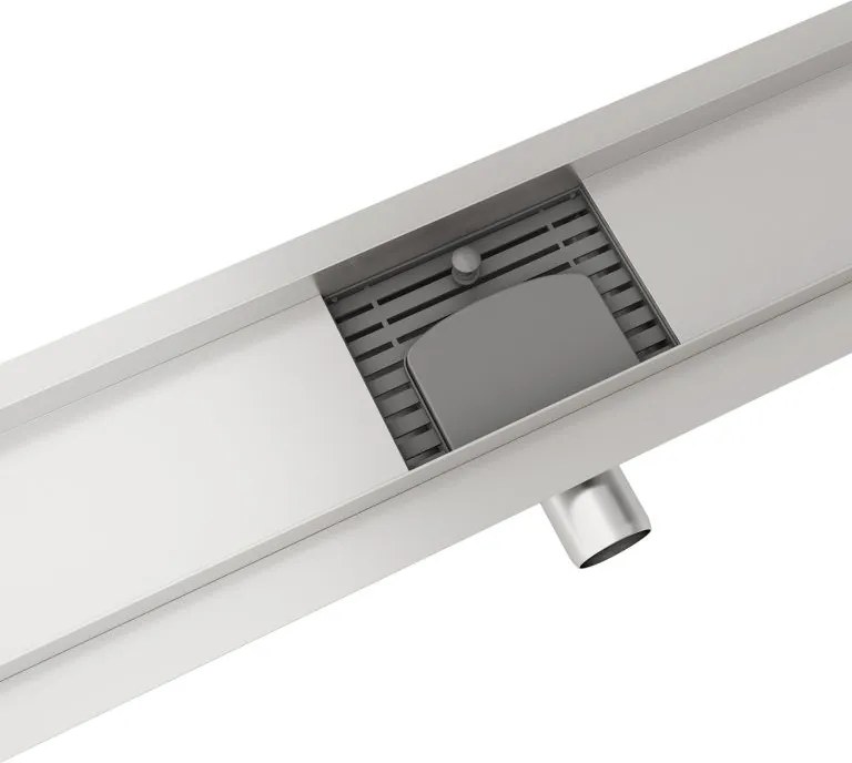 Aquamarin Zuhanyzó padlólemez vályú megszakítva 80 cm
