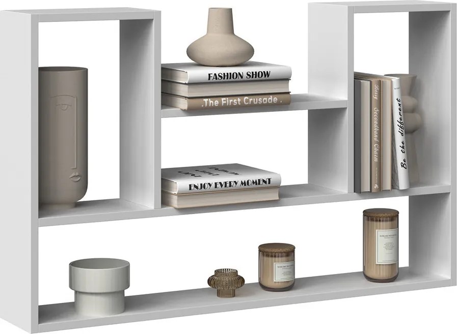 Bilbao 4P függőpolc, matt fehér