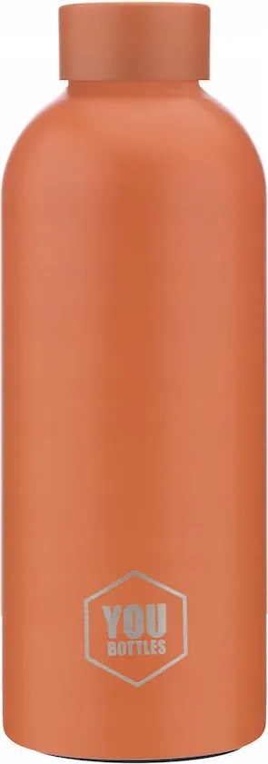 You Bottles Dual Pastel termosz kulacs, 500 ml, piros