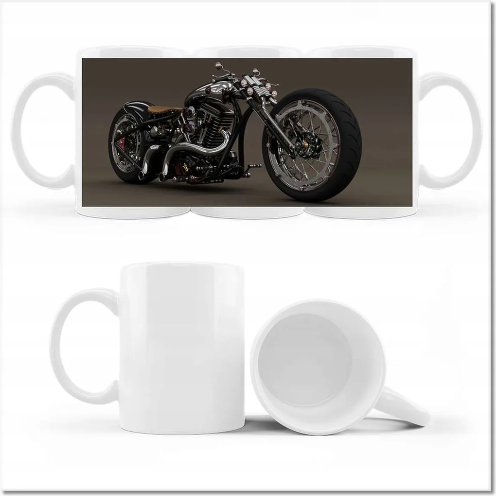 Fotó bögre Chopper Motorkerékpár Motor