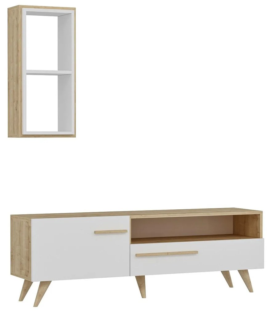 Nappali fal Sepada 2 (zafír tölgy + fehér) . 1095594