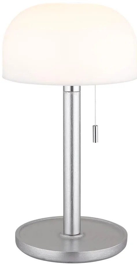 Globo 21016N - LED Asztali lámpa NORMAN LED/1,5W/3,7V 3000/4200/6000K ezüst