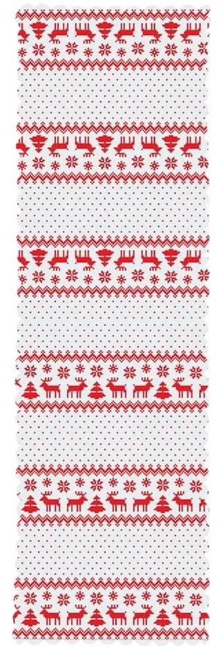 Nordic Knit 4 db karácsonyi párnahuzat és asztali futó szett - Minimalist Cushion Covers
