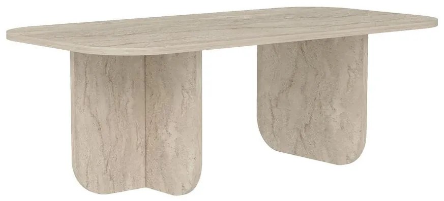 Dohányzóasztal Becaj - Travertine
