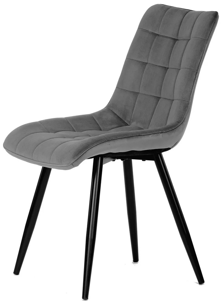 Étkezőszék garnitúra CT-384 GREY4, 4 db