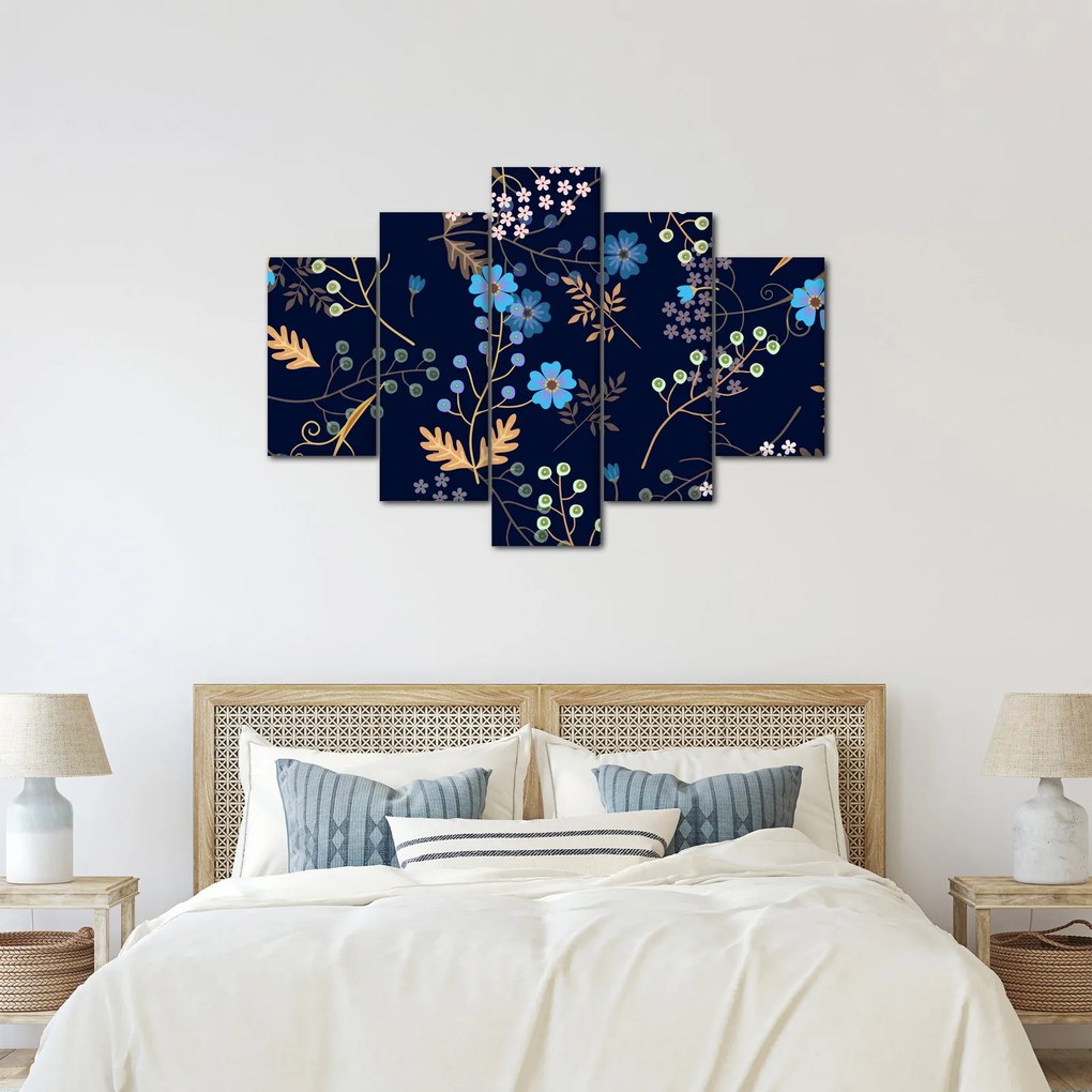 Kép - Őszi virágok (150x105 cm)
