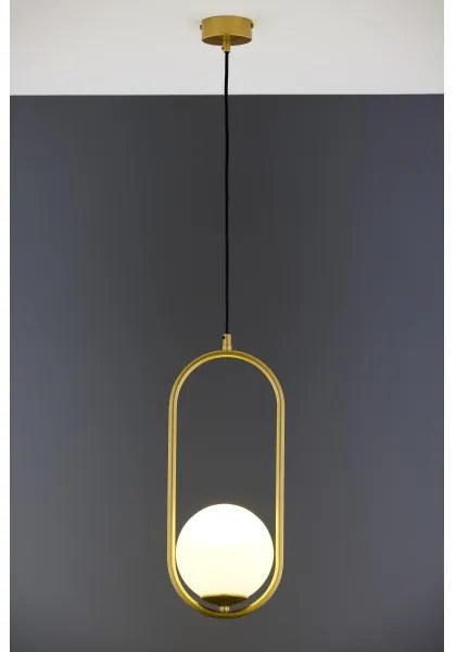 Jupiter 2042 - Csillár zsinóron IGON 1xE14/40W/230V arany