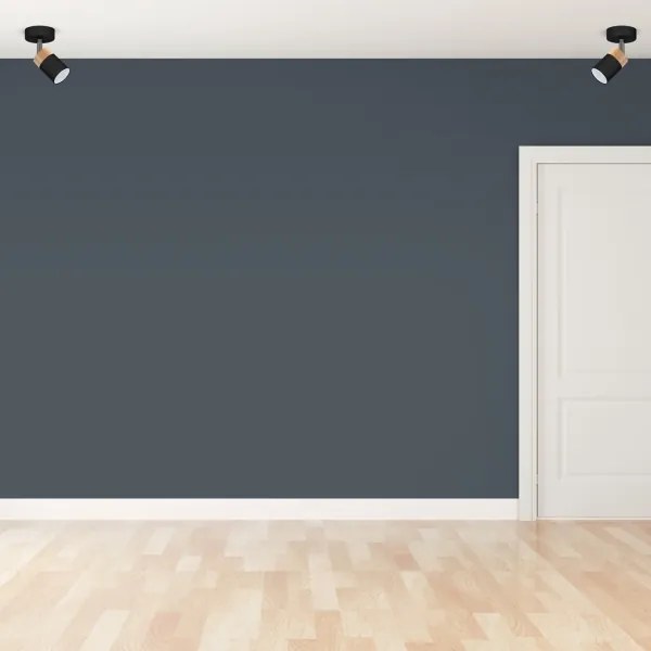 Spotlámpa JOKER BLACK WOOD 1xGU10/8W/230V