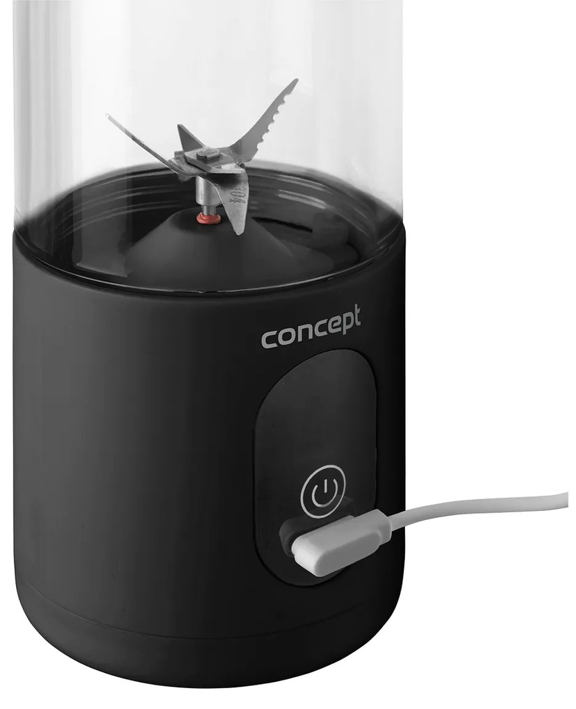 Concept SM4001 újratölthető Smoothie FitMaker, fekete
