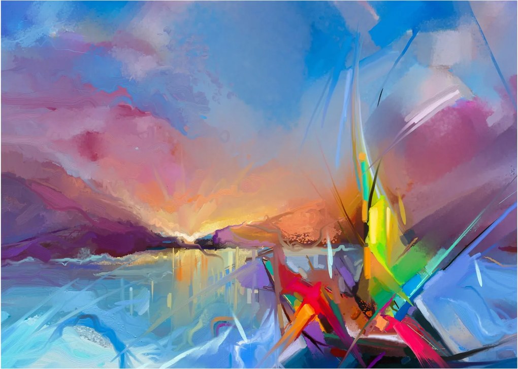 Kép - Naplemente (70x50 cm)
