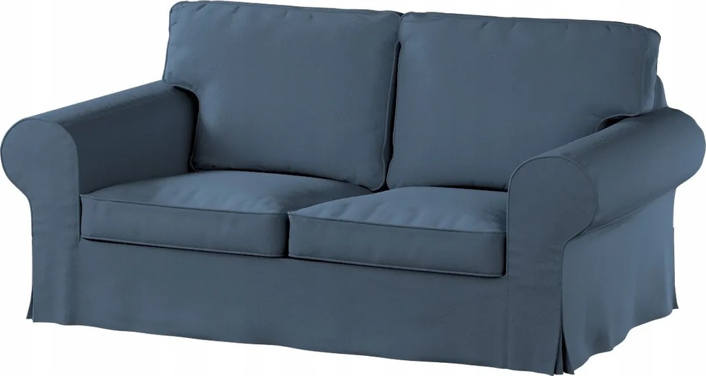 Ektorp 2 személyes kanapé huzat, összecsukható Ikea kék