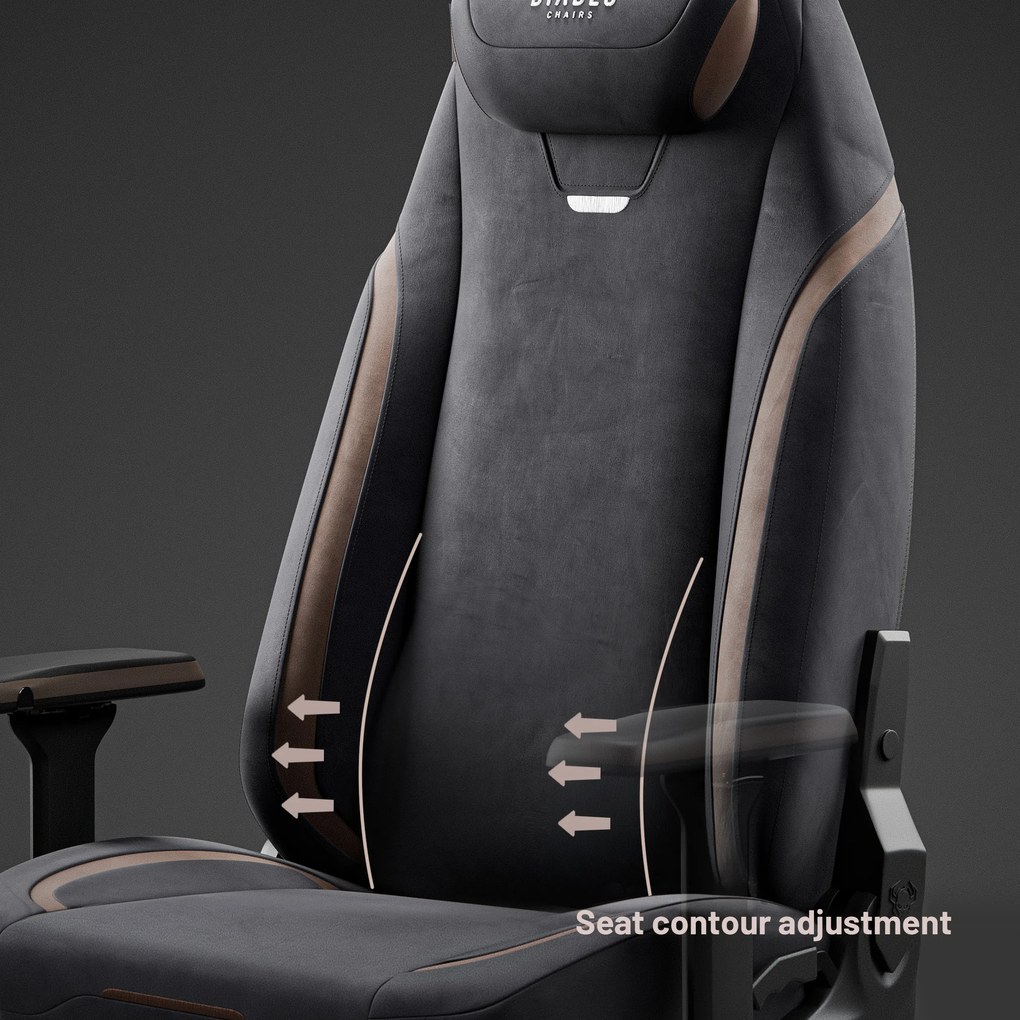 Gamer szék fekete puha Normal Size: Diablo X-Eye 2.0 Soft Black