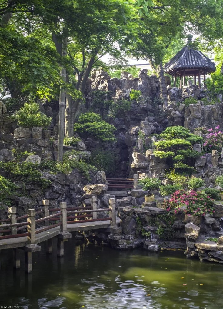 Poszter 20,5x28,4cm Yu Garden 2, Assaf Frank