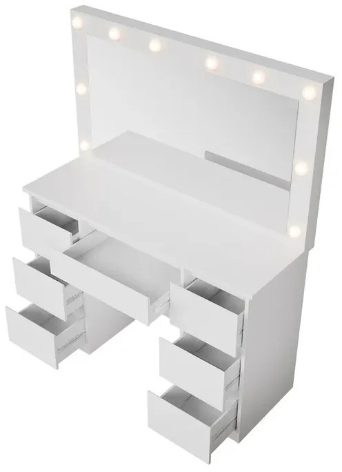 Juskys Lilia fürdőszoba asztal - fehér