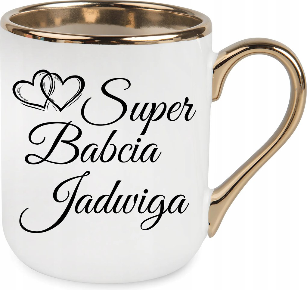 Arany Elegáns Bögre Nagymama Napjára Szuper Nagymama Név Ajándék Csomagolás