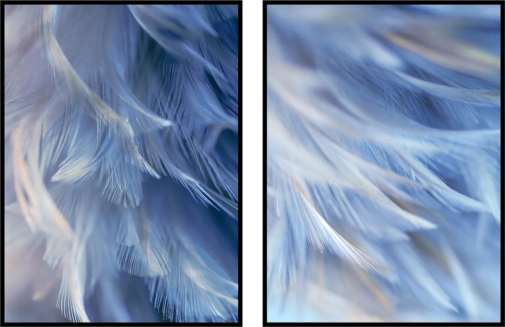 2db Poszter 70x100 kék toll szett