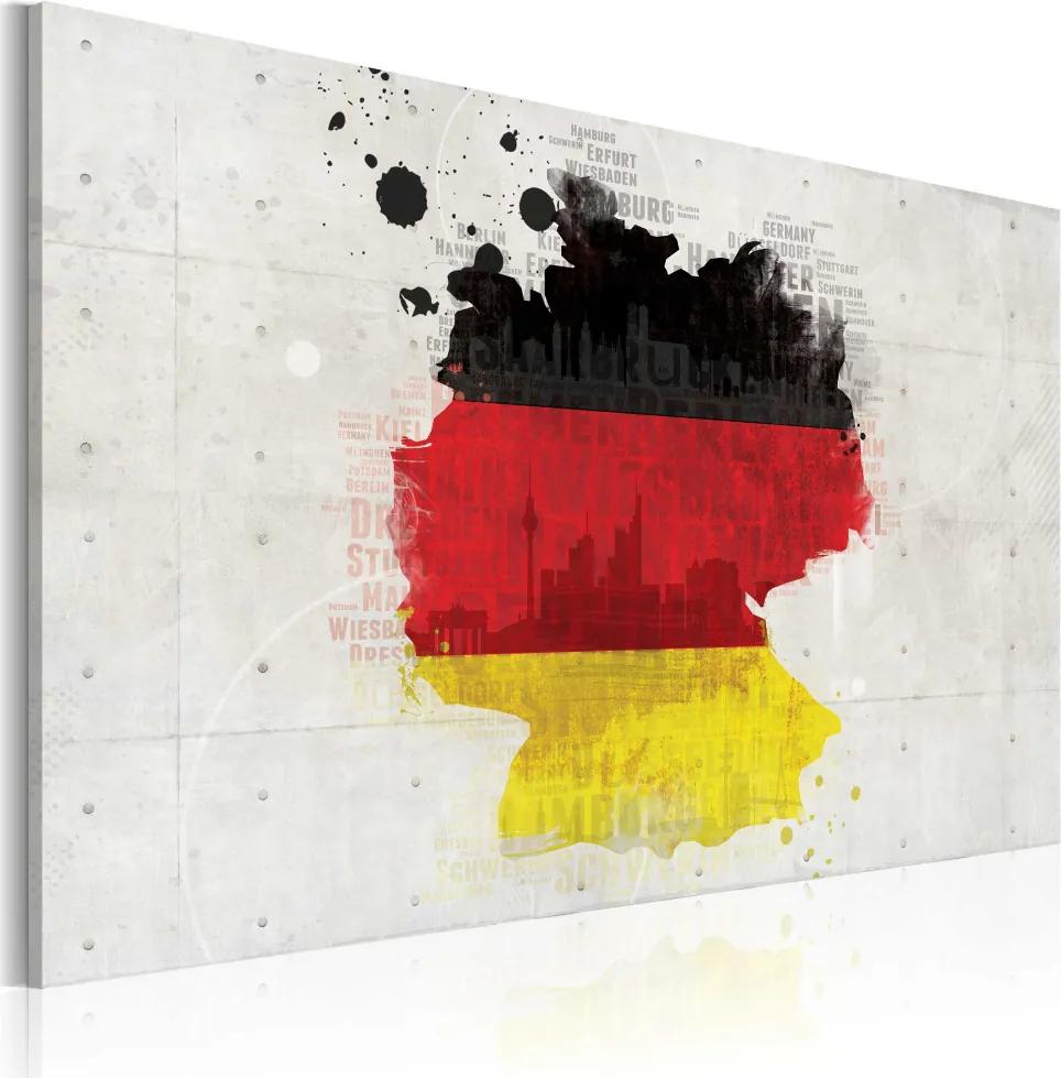 Kép - Térkép Németország