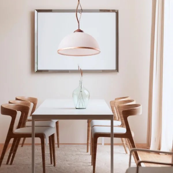 Brilagi - LED Csillár rúdon ANTICO 1xE27/60W/230V bronz patina