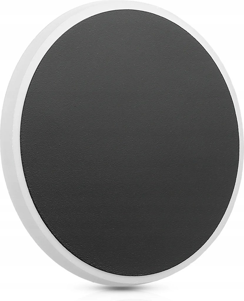 Fali Lámpa Kerek Modern Fali Lámpa Led Gyűrű 13cm Fekete