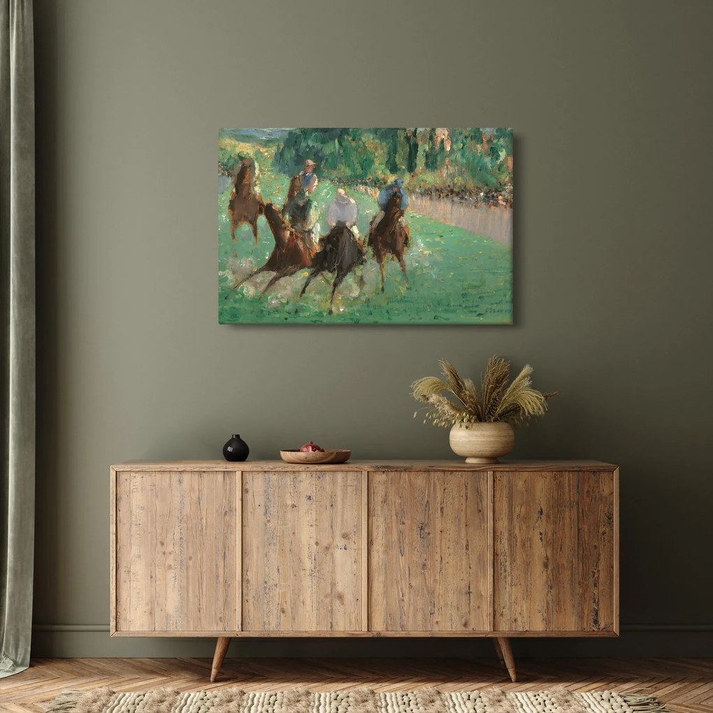 Kép - Edouard Manet, At the Races, reprodukciók (90x60 cm)