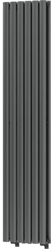Mexen Dallas dekoratív radiátor 1600 x 360 mm, 1039 W, antracit - W214-1600-360-00-66