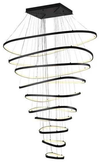 LED dimmelhető csillár zsinóron LED/370W/230V 3000-6500K + távirányítás