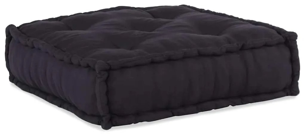 antracit szövet moduláris puff 70x70x54